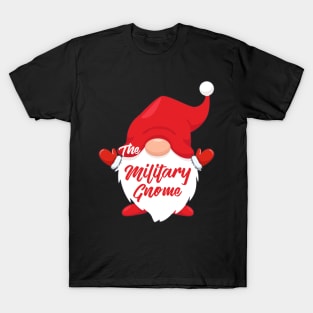 The Military Gnome Matching Family Christmas Pajama T-Shirt